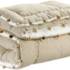 Édredon uni Gastounet Sienne 160 x 160