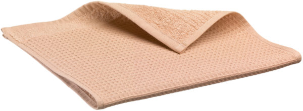 Serviette de toilette recyclée Abby Dragée 50 x 100 Serviettes de toilette La Vallée du blanc