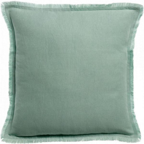 Coussin uni Laly Opaline 45 x 45 Coussins La Vallée du blanc