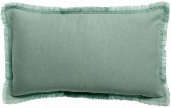 Coussin uni Laly Opaline 30 x 50 Coussins La Vallée du blanc