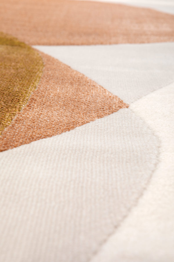 Tapis Lea Bronze 280 x 390 Tapis La Vallée du blanc