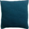 Coussin recyclé Maia Indigo 45 x 45