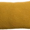 Coussin recyclé Maia Safran 30 x 50