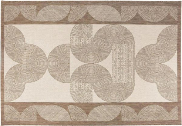 Tapis Etna outdoor Naturel 120 x 170 Tapis La Vallée du blanc