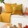 Coussin brodé Etna Mirabelle 45 x 45 – Image 3