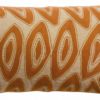 Coussin brodé Leya Cuivre 40 x 65