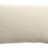 Coussin uni Jane Neige 30 x 50