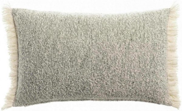 Coussin chiné Jane Olive 30 x 50 Coussins La Vallée du blanc