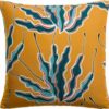 Coussin imprimé Alga outdoor Bronze 45 x 45