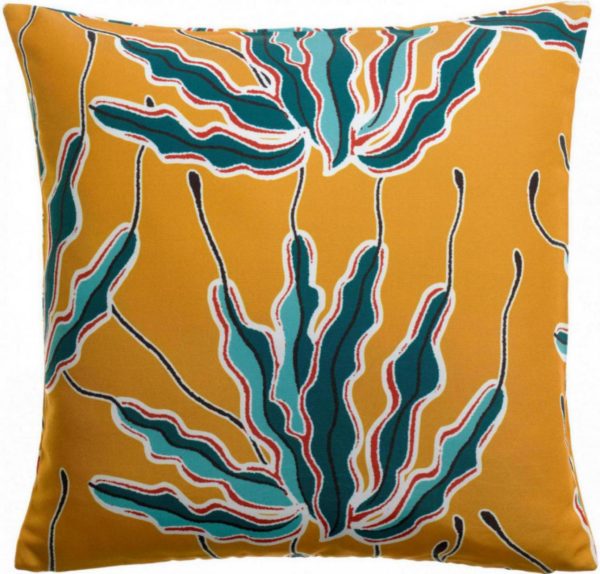 Coussin imprimé Alga outdoor Bronze 45 x 45 Coussins La Vallée du blanc