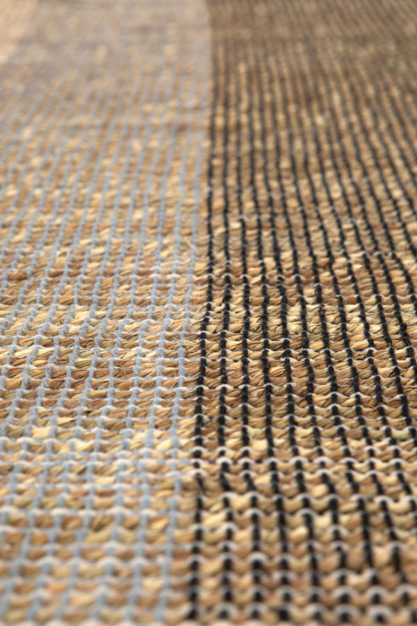 Tapis Karan Carbone 60 x 90 Tapis La Vallée du blanc