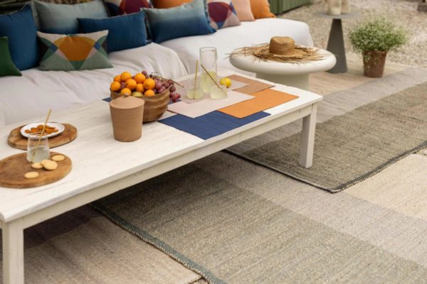 Tapis Karan Thym 120 x 170 Tapis La Vallée du blanc