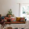 Coussin uni Fara Corinthe 45 x 45 – Image 2