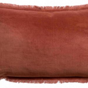 Coussin uni Fara Sienne 30 x 50 Coussins La Vallée du blanc