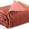 Plaid uni Fara Sienne 135 x 200