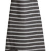 Tablier de cuisine recyclé Tilio Noir/gris 72 x 90