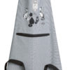 Tablier de cuisine Dubout chat horloge Gris 72 x 85