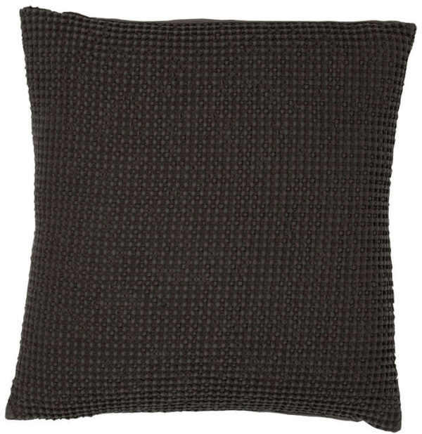 Coussin recyclé Maia Carbone 45 x 45 Coussins La Vallée du blanc