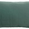Coussin recyclé Titou Vert de gris 30 x 50