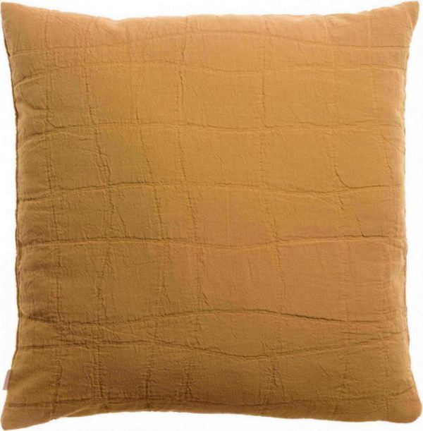 Coussin recyclé Titou Havane 45 x 45 Coussins La Vallée du blanc