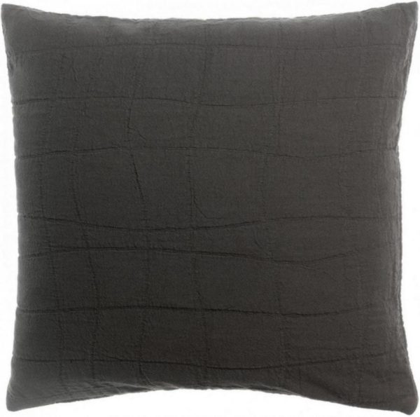 Coussin recyclé Titou Carbone 45 x 45 Coussins La Vallée du blanc