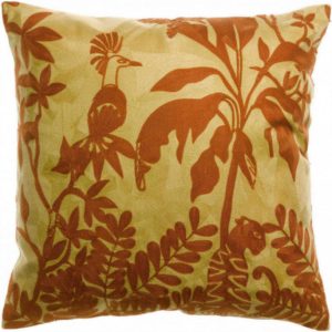 Coussin brodé Raki Gold 45 x 45 Coussins La Vallée du blanc