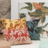 Coussin brodé Raki Gold 45 x 45 – Image 3