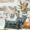 Coussin brodé Raki Carbone 45 x 45 – Image 3