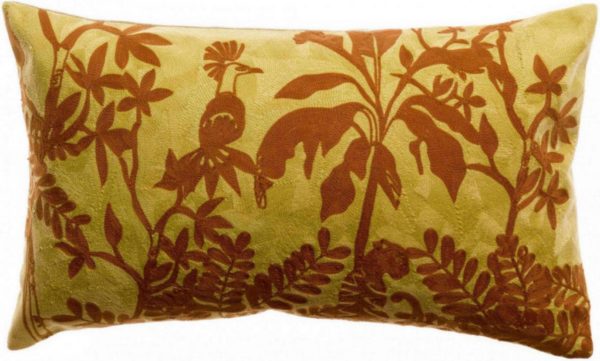 Coussin brodé Raki Gold 30 x 50 Coussins La Vallée du blanc