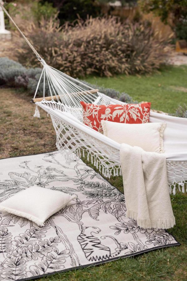 Coussin brodé Raki Rooibos 40 x 65 Coussins La Vallée du blanc