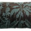 Coussin brodé Raki Carbone 40 x 65