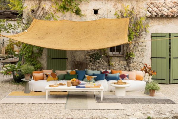 Coussin Zeff Shade Indigo 45 x 45 Coussins La Vallée du blanc