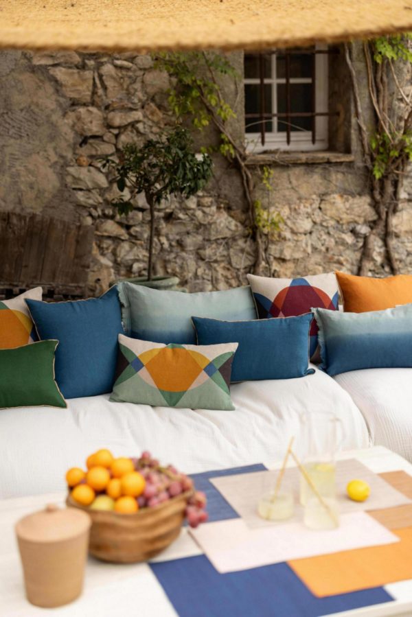 Coussin Zeff Shade Indigo 45 x 45 Coussins La Vallée du blanc