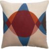 Coussin imprimée Zeff Malory Dragée 45 x 45