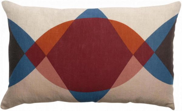 Coussin imprimée Zeff Malory Dragée 40 x 65 Coussins La Vallée du blanc