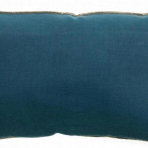 Coussin Zeff Céleste Indigo 30 x 50 Coussins La Vallée du blanc