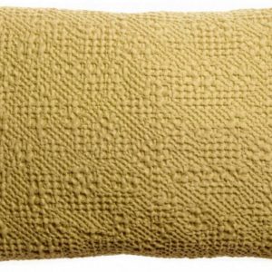 Coussin stonewashed Tana Gold 40 x 65 Coussins La Vallée du blanc