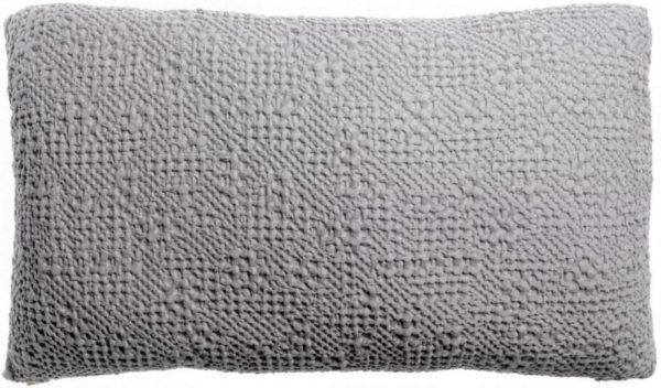 Coussin stonewashed Tana Brume 40 x 65 Coussins La Vallée du blanc