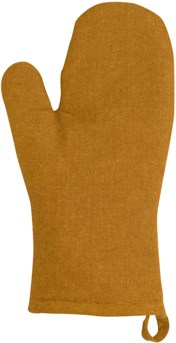 Lot gant de cuisine et manique recyclé Jona Ambre 15 x 30 Gants de cuisine La Vallée du blanc