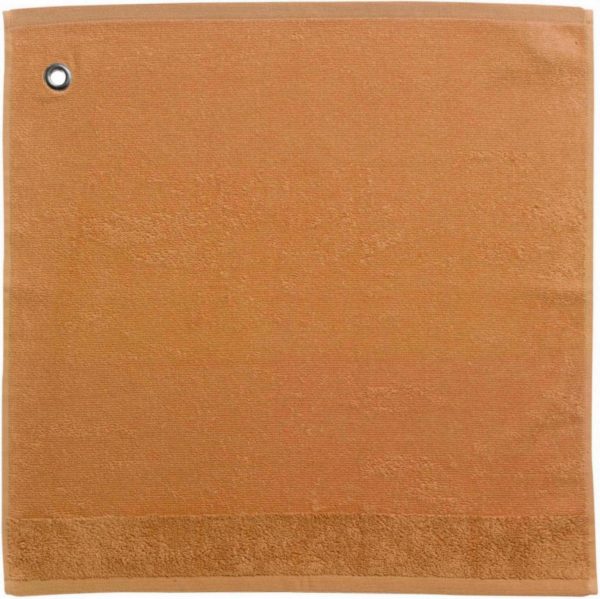 Essuie-mains oeillet Curl Ambre 50 x 50 Essuie-mains La Vallée du blanc