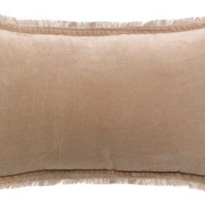 Coussin uni Fara Latte 30 x 50 Coussins La Vallée du blanc