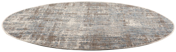 Tapis Catania 2 outdoor Gris Diamètre 160 cm Tapis La Vallée du blanc