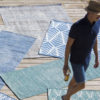 Tapis Catania 2 outdoor Gris 120 x 170 – Image 2