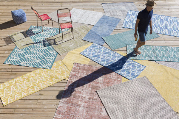 Tapis Catania 2 outdoor Naturel 160 x 230 Tapis La Vallée du blanc