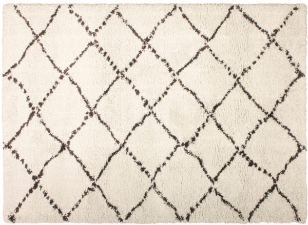 Tapis Casablanca 2 Beige 120 x 170 x 3 cm Tapis La Vallée du blanc