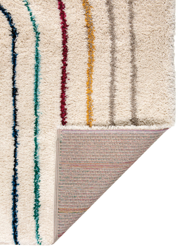 Tapis Zach 2 Multico 120 x 170 x 3 cm Tapis La Vallée du blanc