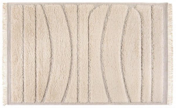Tapis Solan 2 Neige 200 x 290 Tapis La Vallée du blanc
