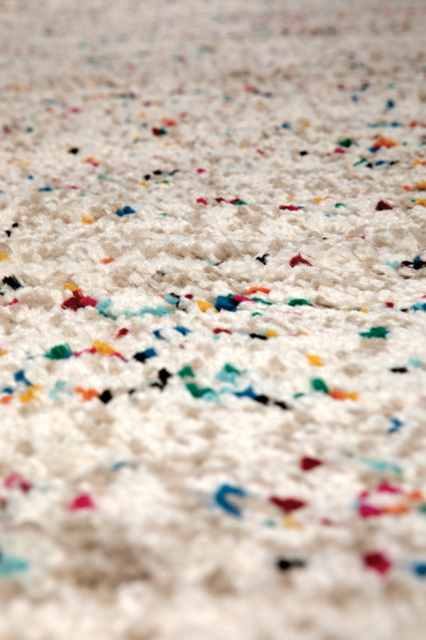 Tapis Tonya 2 Neige 160 x 230 x 3 cm Tapis La Vallée du blanc