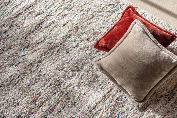 Tapis Tonya 2 Neige 160 x 230 x 3 cm Tapis La Vallée du blanc