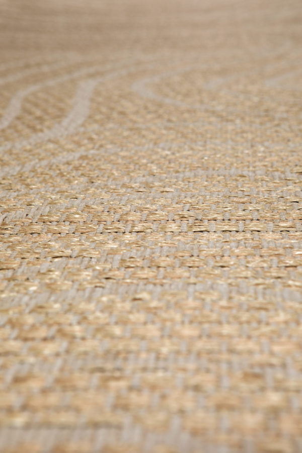 Tapis Alberta 2 outdoor Lin 120 x 170 Tapis La Vallée du blanc